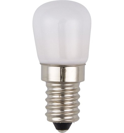 E14 1,5W LED-pære - Pygmy, 5,2cm, 110lm, opalt glass, 3000K