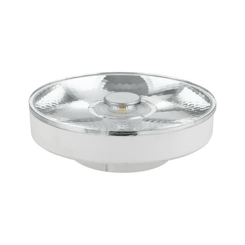GX53 10W dimbar LED-pære - 820lm, 10°, 3000K, klart glass