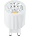 G9 3W LED reflektorpære - 24°, 240lm, klart glass, 2700K