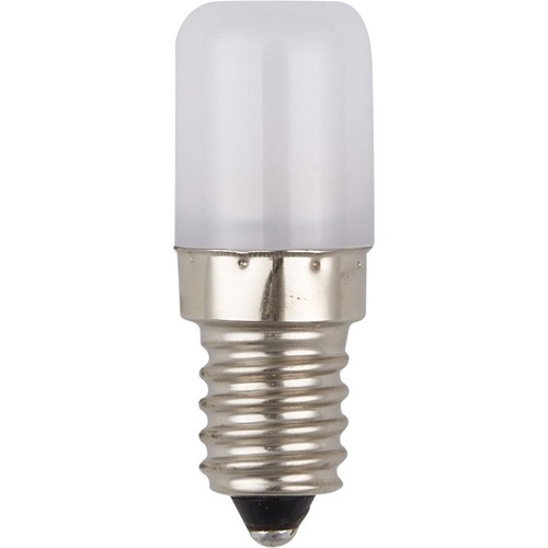 E14 1,8W LED rørpære - 5,2cm, 130lm, 2700K, opalt glass
