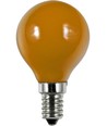 E14 1W LED kronepære - G45, Oransje, Party Colour Premium