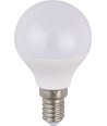 E14 3W LED kronepære, 12-60V - G45, 250lm, opalt glass