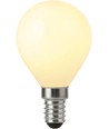 E14 4W DimToWarm LED kronepære - G45, opalt glass, dimbar, 2000-2700K