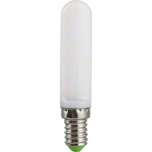E14 4W LED rørpære - 9cm, 300lm, opalt glass