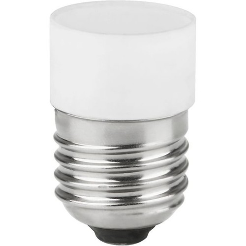 E27 3,4W dimbar LED-pære - 150lm, 2700K, White Edge Glow, rørformet