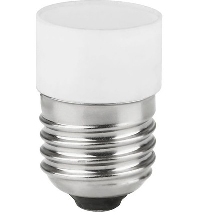 E27 3,4W dimbar LED-pære - 150lm, 2700K, White Edge Glow, rørformet