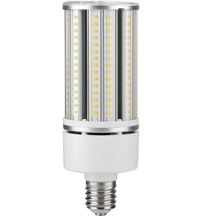 E40 36W/45W/54W CORN Switch LED-pære - 8100lm, CCT, 26,5cm, 3-i-1 watt-styring