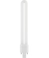 G23 5W G23-SMART22 LED-pære - 21,8cm, Direkte/Ballast-kompatibel, 730lm, opalglass