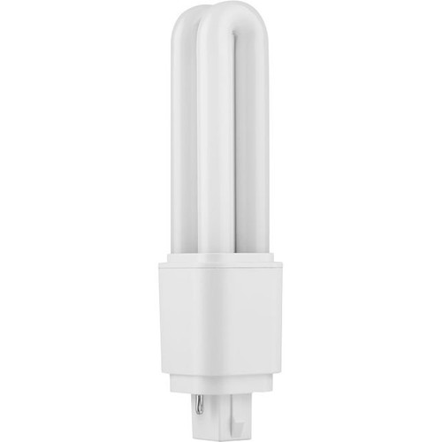 14,3cm / 6W G24d-2 LED-pære - Direkte/Ballast-kompatibel, 880lm, opalt glass
