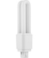 14,3cm / 6W G24d-2 LED-pære - Direkte/Ballast-kompatibel, 880lm, opalt glass