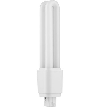 16,8cm / 9W G24d-2 LED-pære - 1360lm, Direkte/Ballast-kompatibel, 4000K, Opal glass