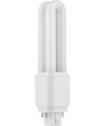 14,3cm / 6W G24q LED-pære - 850lm, 4-pin, opalt glass, 3000K