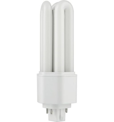 14cm / 10W GX24q-4 LED-pære - 1350lm, opalt glass, 3000K