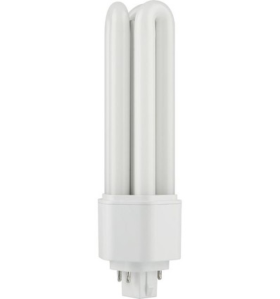 16,5cm / 13W PLT GX24q LED-pære - 1890lm, 4-pin, opalglass, 6500K