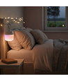 Oppladbar RGBW LED-lampe - Magnetisk & USB-C, inkl. fjernkontroll & karabinkrok