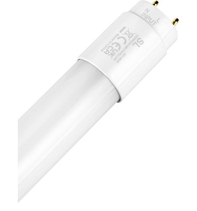 121,2cm / 18W T8 LED-lys rør - Blå, Direkte/Ballast-kompatibel, Glass