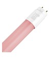 150cm / 22W T8 LED-rør - Rød, Direkte/Ballast-kompatibel, Glass