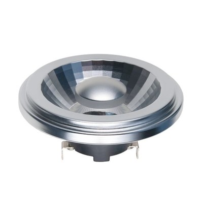 G53 AR111 15W dimbar LED-pære, 12V - 1080lm, 35°, 2700K, grå finish