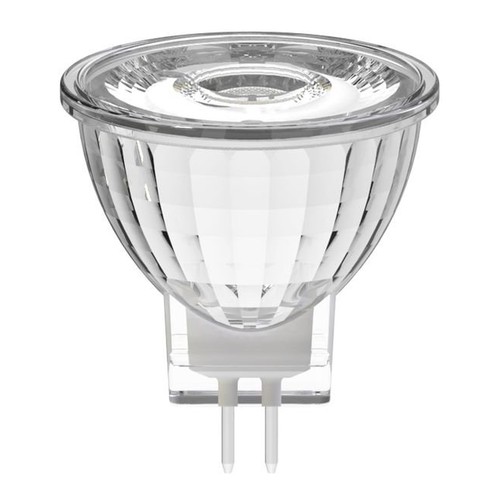 GU4 4,2W LED-pære, 12V - MR11, 400lm, 36°, glass, varmhvit