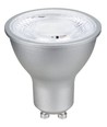 GU10 6W dimbar LED-pære - 500lm, 2200K, 40°, sølvfinish