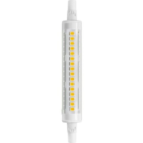 R7S 118mm / 8W LED-pære - 1100lm, Keramisk, Klar, 3000K