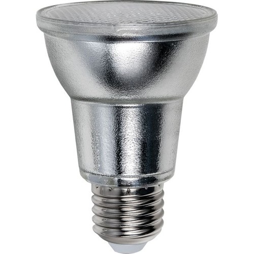 E27 5W dimbar PAR20 LED-pære - 380lm, 36°, IP65, glass, varmhvit