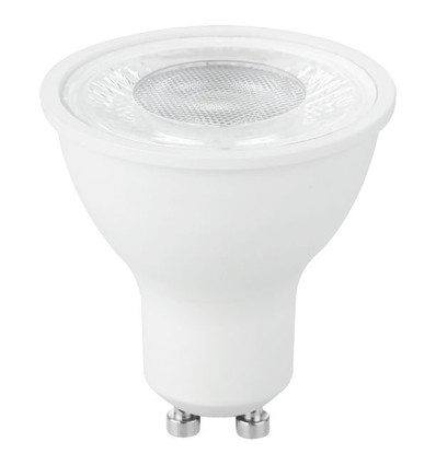 2W GU10 LED-pære - 285lm, 36°, 3000K, hvit, 100-250V