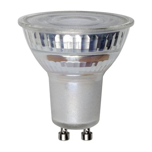 GU10 4W LED-pære - 345lm, 36°, glass, 2700K