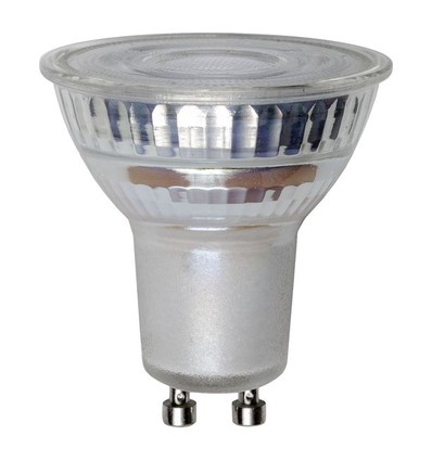 GU10 4W LED-pære - 345lm, 36°, glass, 2700K