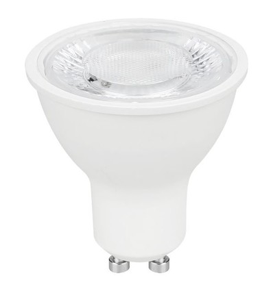 GU10 4W LED-pære - 100-250V, 505lm, 36°, 3000K, hvit, premium