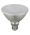 E27 10W dimbar PAR30 LED-pære - 700lm, 36°, IP65, glass, varmhvit