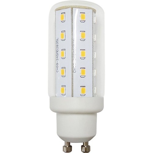 8cm / 4W GU10 LED-pære - 440lm, glass, 6500K