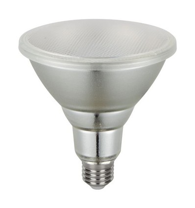 E27 11W dimbar PAR38 LED-pære - 1200lm, IP65, 2700K, 40 grader, glass