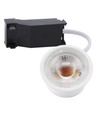 5W LED-modul, 2700K, 38° - Dimmbar, hvit, inkl. koblingsboks
