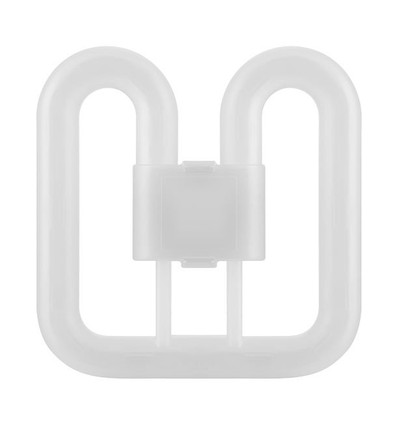 8W LED 2D-pære - GR10q, 4-pin, 960lm, opalglass, 3500K