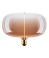 E27 4W dimbar LED-pære - P215, Filament Flex Magnetic, 1800K, Tea brown, 120lm