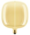 E27 4,8W dimbar LED-pære - Big Flex Magnetic, 1800K, filament, gullglass, 200lm
