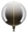 E27 4,8W dimbar LED-pære - G200, Filament Flex Magnetic, 1800K, røykfarget glass