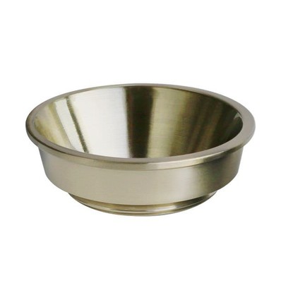 Deep-Deco Ring - Mattslipt messing, aluminium
