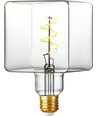 E27 4W LED Filament Ice Cube C95 dimbar - 270lm, 2500K, klart glass