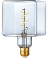 E27 4W dimbar LED Ice Cube pære - C95, 2500K, Crystal, Filament Flex