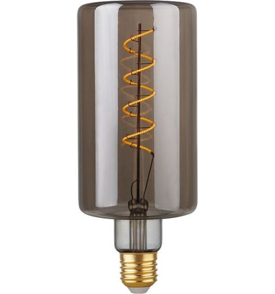 E27 4W dimbar LED-pære - Flex Bottle, 2200K, Smoke, filament, dekorativ pære