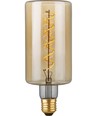 E27 4W dimbar LED-pære - Filament Flex Bottle, 240lm, 2200K, Gullglass