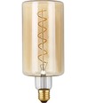 E27 4W dimbar LED-pære - Filament Flex Bottle, 240lm, 2200K, Gullglass