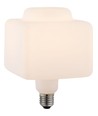 E27 6W dimbar LED filamentpære - XXL TS125, 550lm, matthvit, 2500K