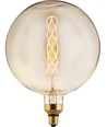 E27 6W XXL Flex Globe G300 filamentpære - 250lm, dimbar, gullglass, 2000K