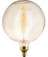 E27 6W XXL Flex Globe G300 filamentpære - 250lm, dimbar, gullglass, 2000K