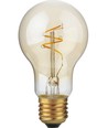 E27 2,9W dimbar LED-pære - Slim Flex Filament, A60, 2200K, Gold, 250lm