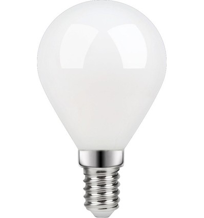 E14 7W dimbar LED kronepære - G45, opalt glass, 806lm, 2700K