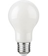 E27 4,7W dimbar LED-pære - A60, opalt glass, filament, 2700K